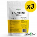 Atletic Food Л-Глицин L-Glycine 1000 - 300 грамм (3 шт по 100 г)